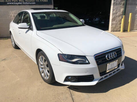 2010 Audi A4 for sale at KAYALAR MOTORS SUPPORT CENTER in Houston TX