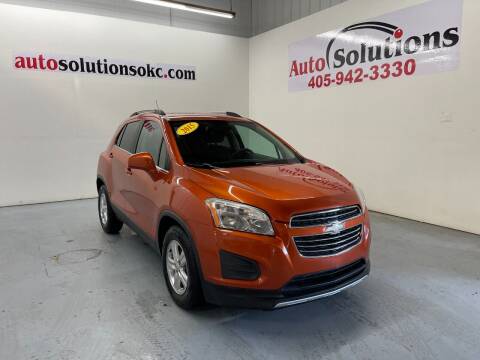 2015 Chevrolet Trax for sale at Auto Solutions in Warr Acres OK