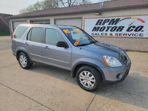 2005 Honda CR-V for sale at RPM Motor Company in Waterloo IA