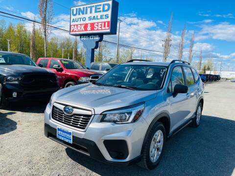 2019 Subaru Forester for sale at United Auto Sales in Anchorage AK
