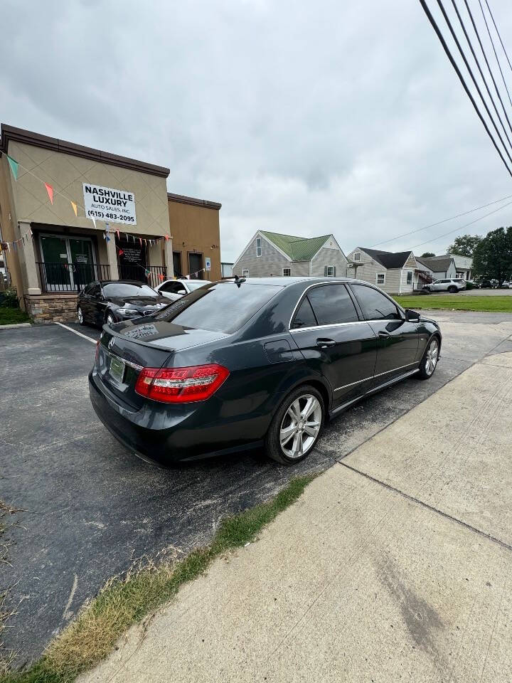 2012 Mercedes-Benz E-Class for sale at Nashville Luxury Auto Sales in Nashville, TN