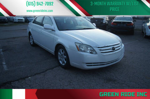 2006 Toyota Avalon for sale at Green Ride Inc in Nashville TN