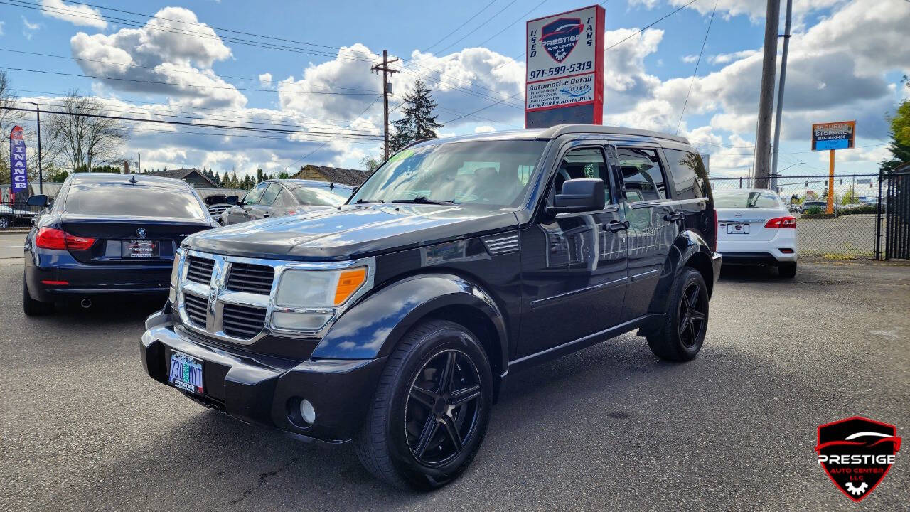 Black 2008 Dodge Nitro SXT SXT 4dr SUV 4WD 1