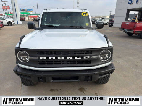 2022 Ford Bronco Black Diamond