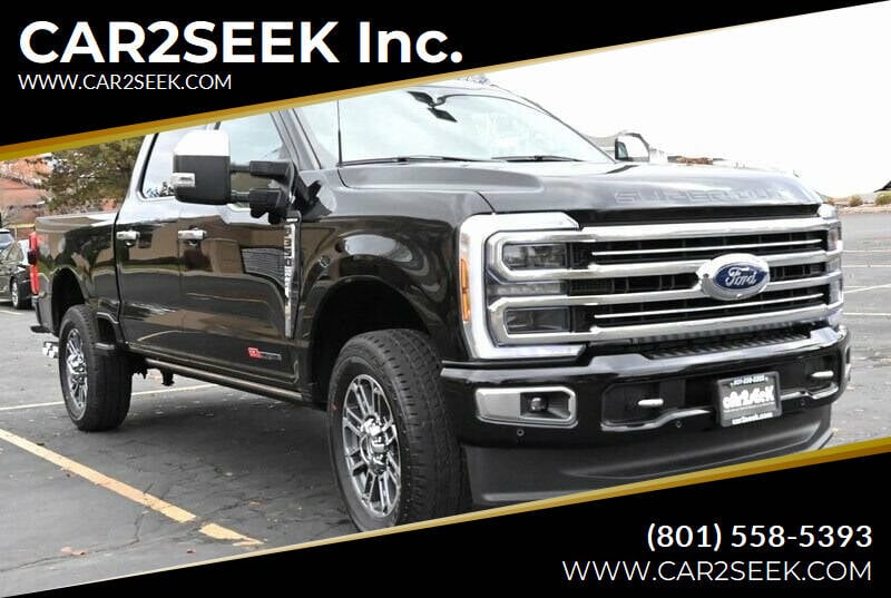 2024 Ford F-350 Super Duty for sale at CAR2SEEK Inc. in Salt Lake City UT