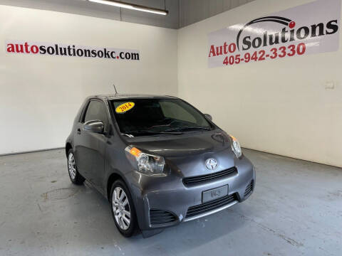 2014 Scion iQ for sale at Auto Solutions in Warr Acres OK