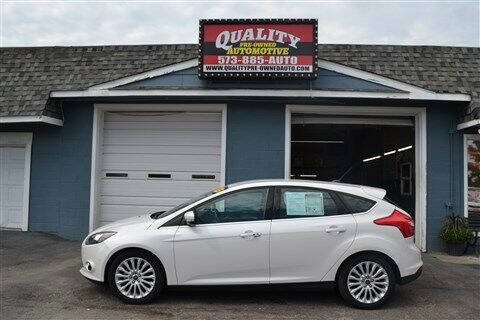2012 Ford Focus for sale at Quality Pre-Owned Automotive in Cuba MO