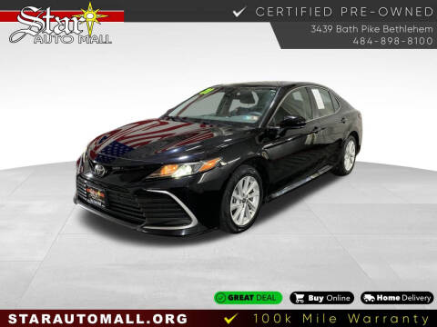 2021 Toyota Camry for sale at STAR AUTO MALL 512 in Bethlehem PA