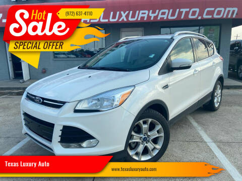 2016 Ford Escape for sale at Texas Luxury Auto in Cedar Hill TX