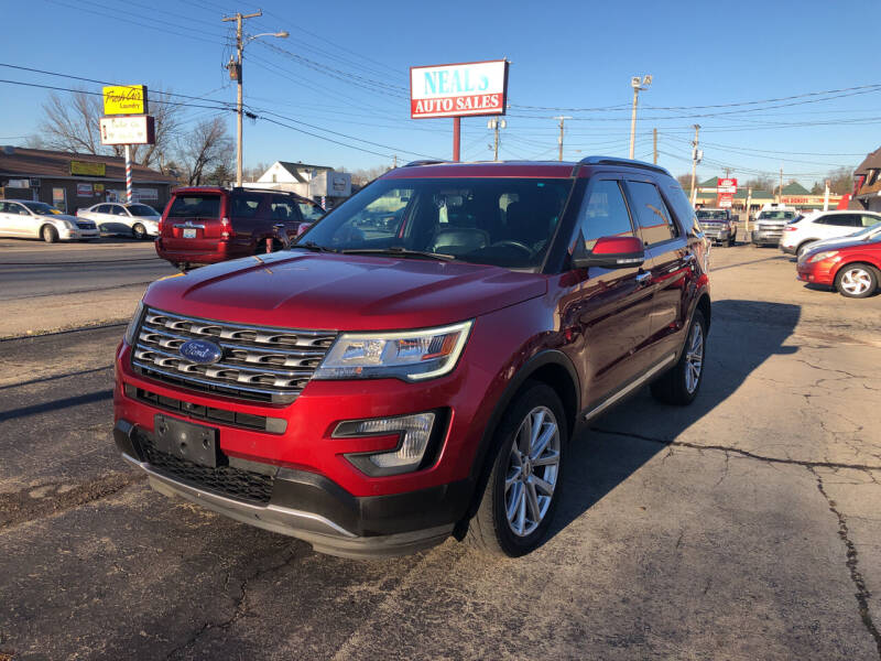 2017 Ford Explorer for sale at Neals Auto Sales in Louisville KY