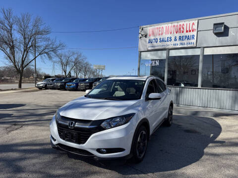 2018 Honda HR-V for sale at United Motors LLC in Saint Francis WI