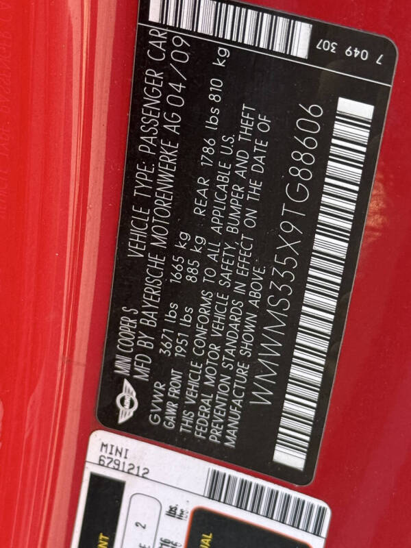 2009 MINI Cooper S