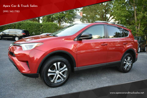2016 Toyota RAV4 for sale at Apex Car & Truck Sales in Apex NC