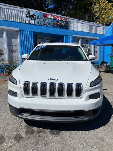 2014 Jeep Cherokee for sale at 4 Brothers Auto Sales LLC in Brookhaven GA