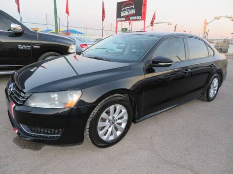 2012 Volkswagen Passat for sale at Moving Rides in El Paso TX