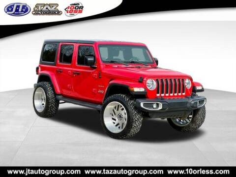 2018 Jeep Wrangler Unlimited for sale at J T Auto Group in Sanford NC
