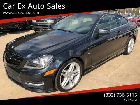 2012 Mercedes-Benz C-Class for sale at Car Ex Auto Sales in Houston TX