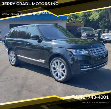 2014 Land Rover Range Rover for sale at JERRY GRADL MOTORS INC in North Tonawanda NY