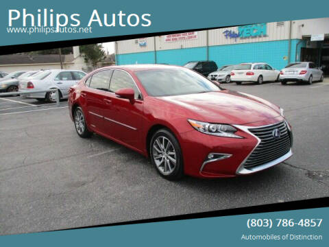 2016 Lexus ES 300h for sale at Philips Autos in Columbia SC