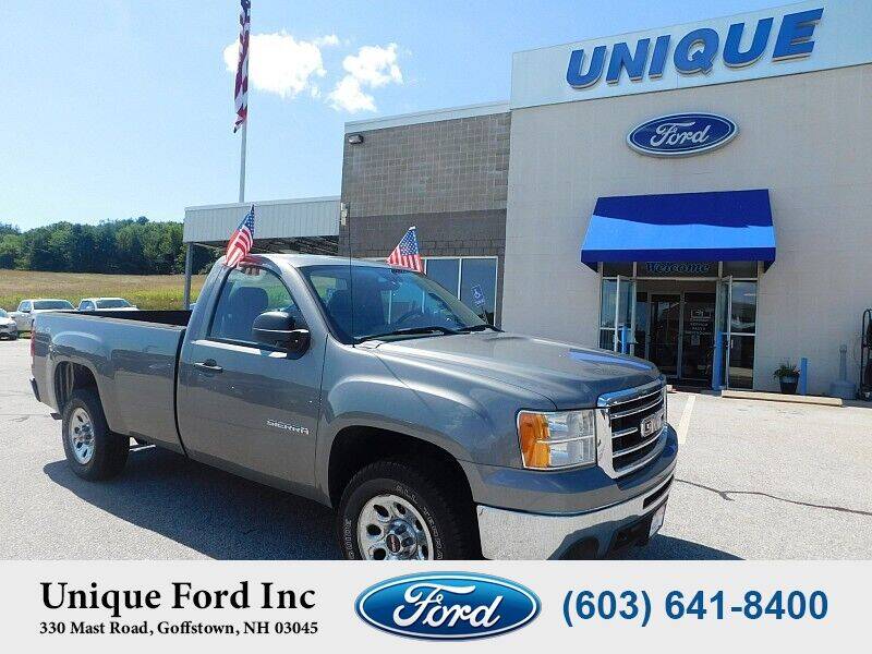2013 GMC Sierra 1500 for sale at Unique Motors of Chicopee - Unique Ford in Goffstown NH