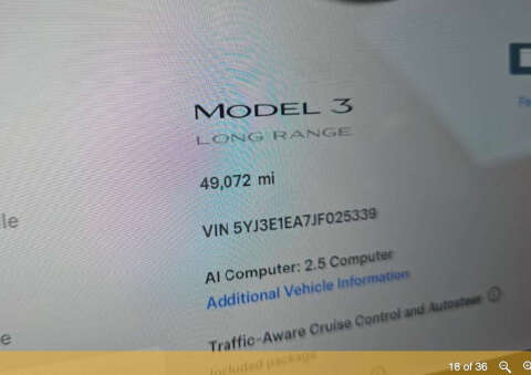2018 Tesla Model 3 Long Range