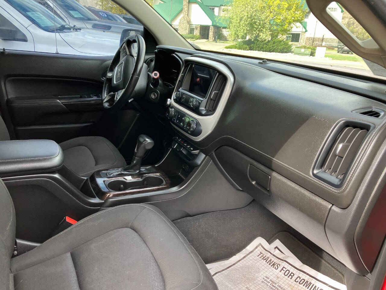 Red 2019 GMC Canyon SLE 4x4 SLE 4dr Crew Cab 5 ft. SB 7
