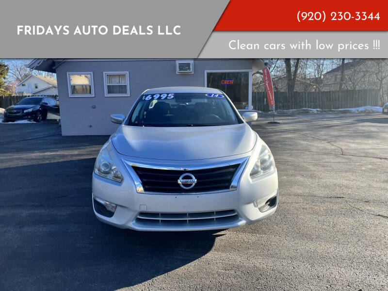 2014 Nissan Altima for sale at Fridays Auto Deals LLC in Oshkosh WI