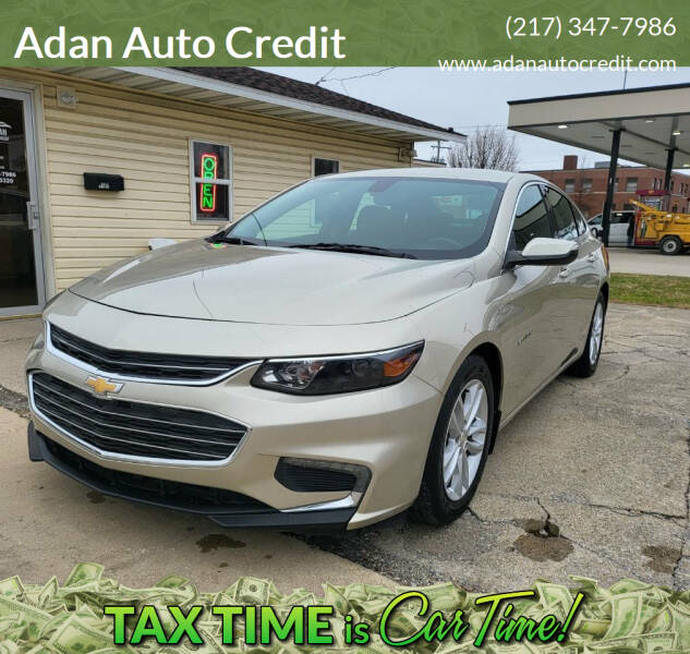 2016 Chevrolet Malibu for sale at Adan Auto Credit in Effingham IL