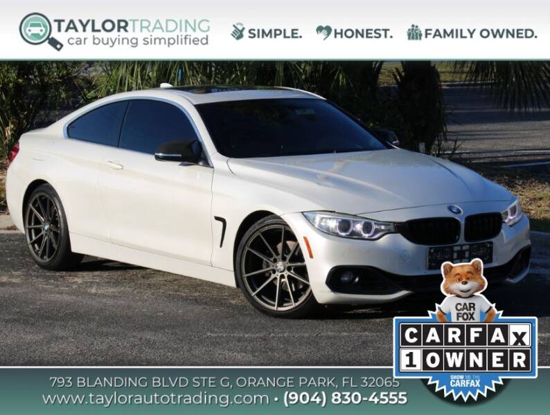 2016 BMW 4 Series for sale at Taylor Trading in Orange Park FL