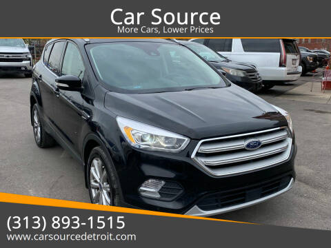 2018 Ford Escape for sale at Car Source in Detroit MI