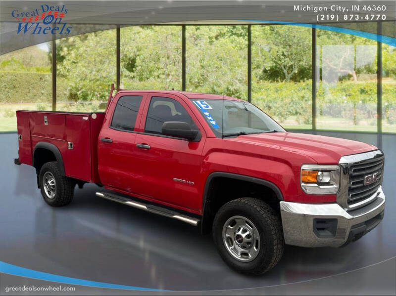 2015 GMC Sierra 2500HD for sale at GREAT DEALS ON WHEELS in Michigan City IN