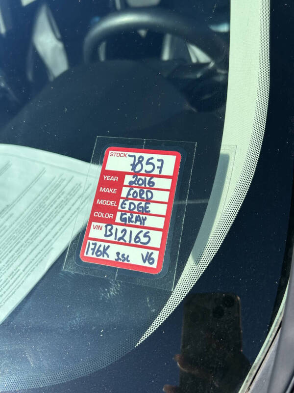 2016 Ford Edge Titanium