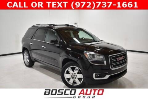 2017 GMC Acadia Limited for sale at Bosco Auto Group in Flower Mound TX