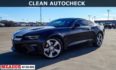2016 Chevrolet Camaro for sale at Meador Dodge Chrysler Jeep RAM in Fort Worth TX