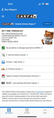 2017 GMC Terrain SLT