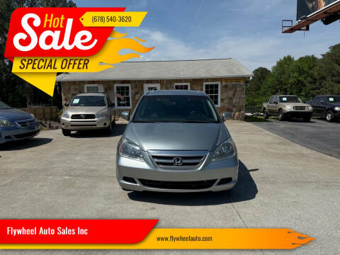 2006 Honda Odyssey for sale at Flywheel Auto Sales Inc in Woodstock GA
