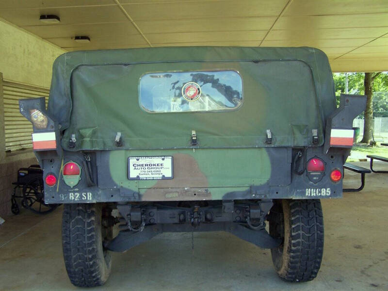 1987 AM General Hmmwv Hummer