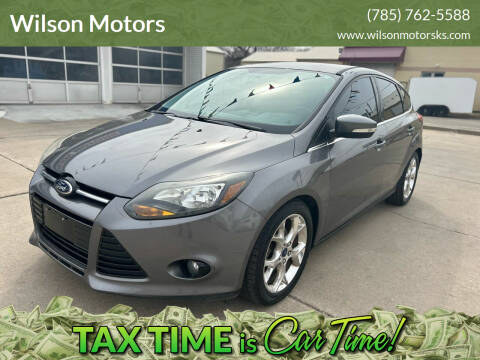 2014 Ford Focus for sale at Wilson Motors in Junction City KS