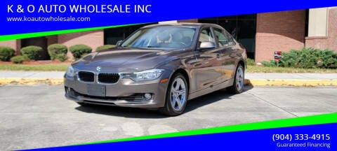 2015 BMW 3 Series for sale at K & O AUTO WHOLESALE INC in Jacksonville FL