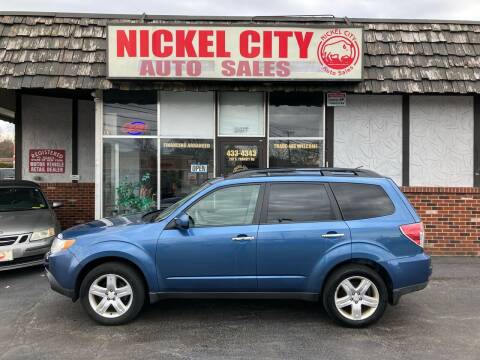2010 Subaru Forester for sale at NICKEL CITY AUTO SALES in Lockport NY