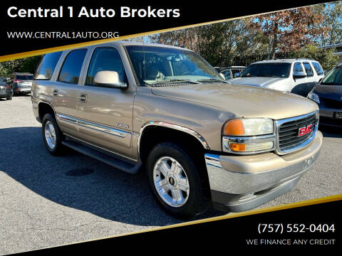 2005 GMC Yukon for sale at Central 1 Auto Brokers in Virginia Beach VA