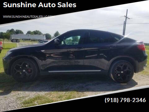 2013 BMW X6 for sale at Sunshine Auto Sales in Inola OK