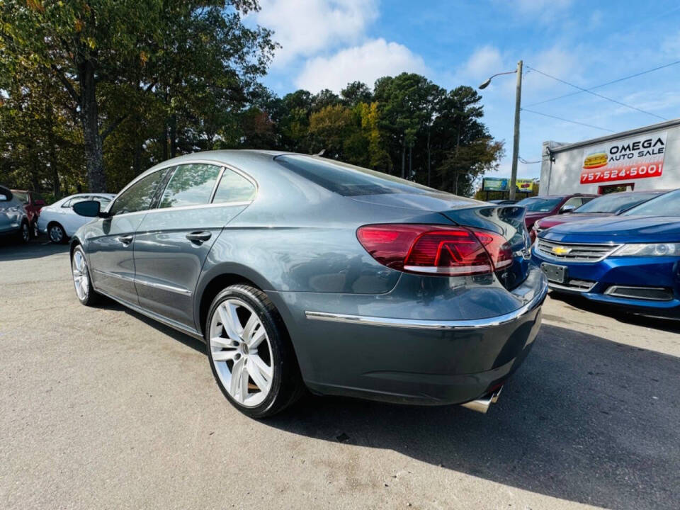 2015 Volkswagen CC for sale at Omega Auto Sales in Chesapeake, VA