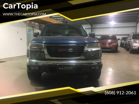 2005 GMC Canyon for sale at CarTopia in Deforest WI