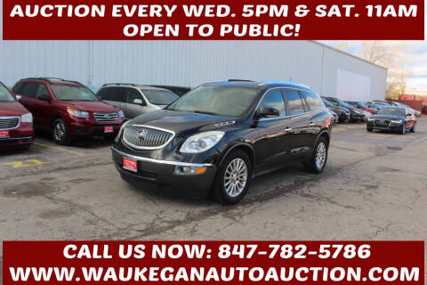 2012 Buick Enclave for sale at Waukegan Auto Auction in Waukegan IL