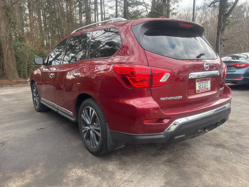 2020 Nissan Pathfinder Platinum