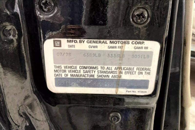 1978 Cadillac Eldorado