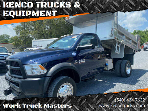 2014 RAM 5500 for sale at KENCO TRUCKS & EQUIPMENT in Harrisonburg VA