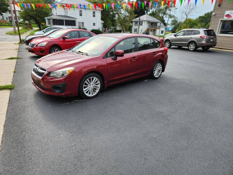 2014 Subaru Impreza for sale at Boutot Auto Sales in Massena NY