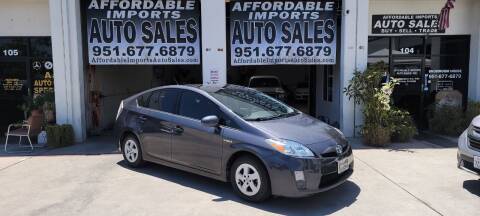 2010 Toyota Prius for sale at Affordable Imports Auto Sales in Murrieta CA